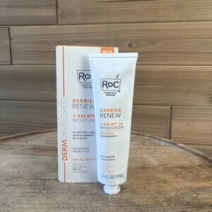 RoC Barrier Renew AM SPF30 Moisturizer 2.5 FL OZ, Exp 3/27